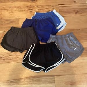 5 Pairs of Nike athletic shorts